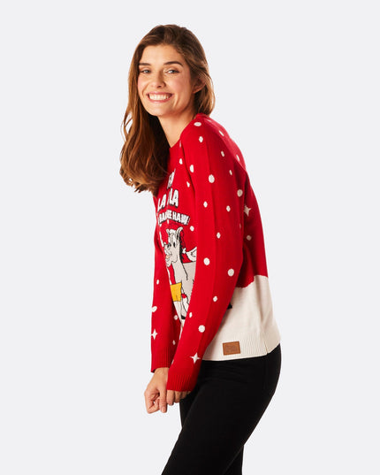 Pull de Noël Baa Baa pour femmes