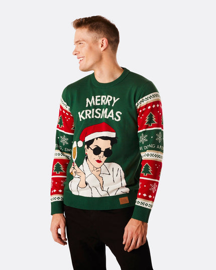 Pull de vacances Merry Krismas pour hommes