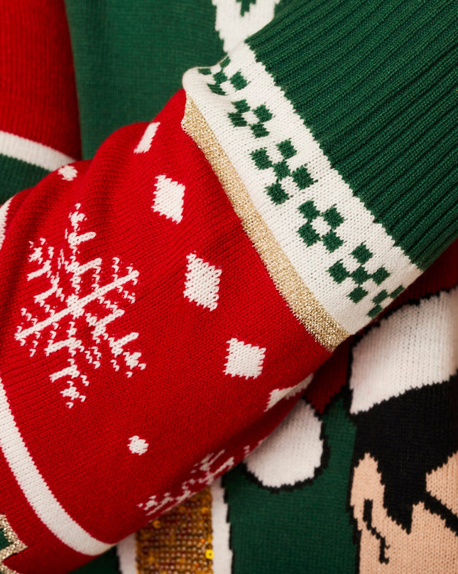 Pull de Noël pour femme « Merry Krismas »