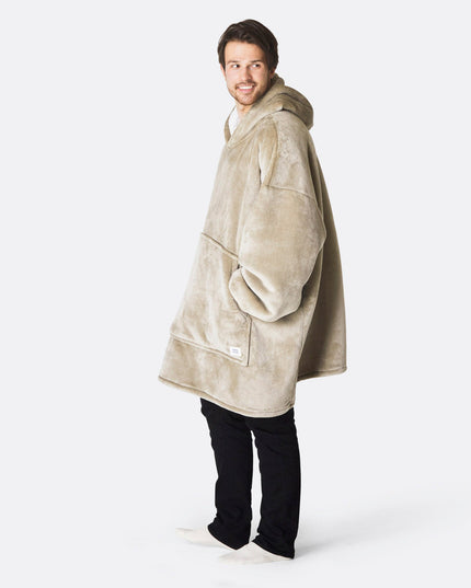 Sweat à capuche kaki HappyHoodie