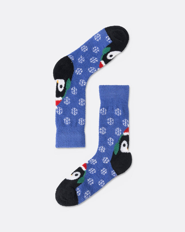 Chaussettes de Noël moelleuses pour enfants (paquet de 3)