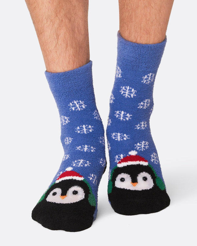 Chaussettes de Noël moelleuses pour enfants (paquet de 3)