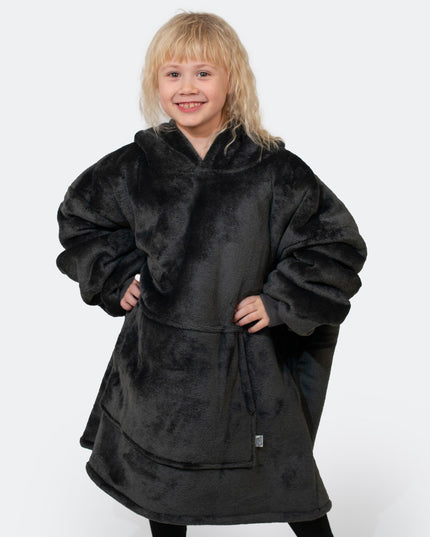 Kids' Grey Happy Hoodie