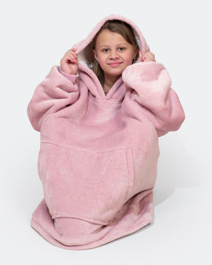 Vêtements d'intérieur à capuche rose HappyHoodie pour enfants
