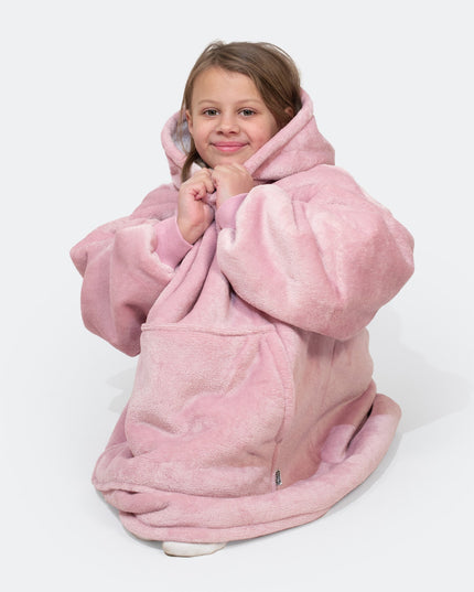 Vêtements d'intérieur à capuche rose HappyHoodie pour enfants