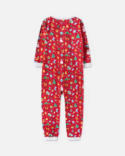 Pyjama de Noël rouge pour enfants