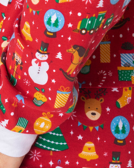 Pyjama de Noël rouge pour enfants