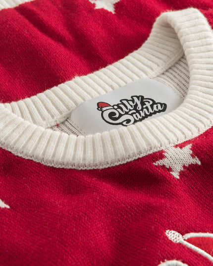 Pull de Noël pour enfants « Petit assistant du Père Noël »