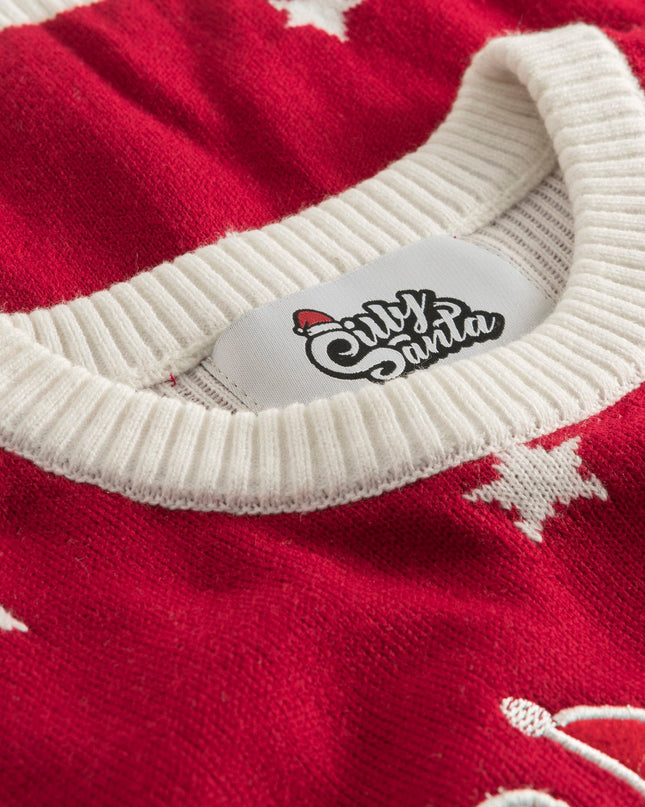 Pull de Noël pour enfants « Petit assistant du Père Noël » pour célébrer l'esprit de Noël