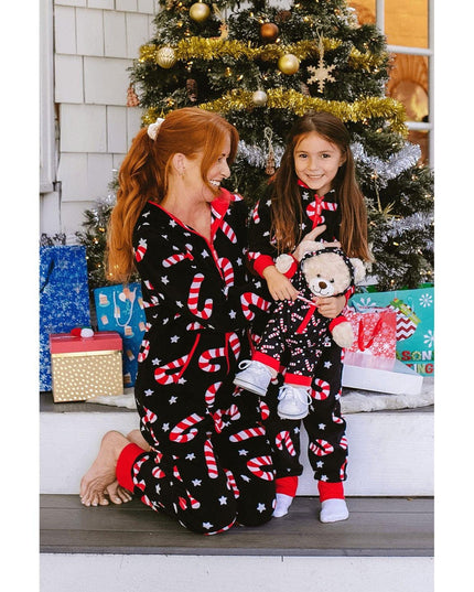 Boy's / Girl's Candy Cane Lane Jumpsuit