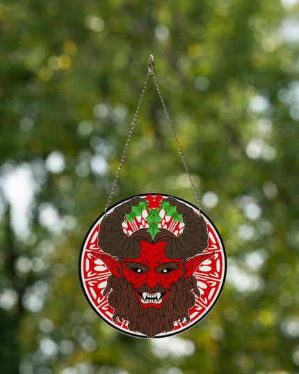 Décoration Krampus Attrape-soleil de 15 cm pour la maison