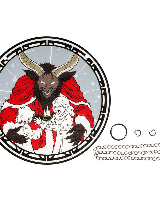 Décoration Krampus Attrape-soleil de 15 cm pour la maison