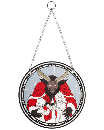 Décoration Krampus Attrape-soleil de 15 cm pour la maison