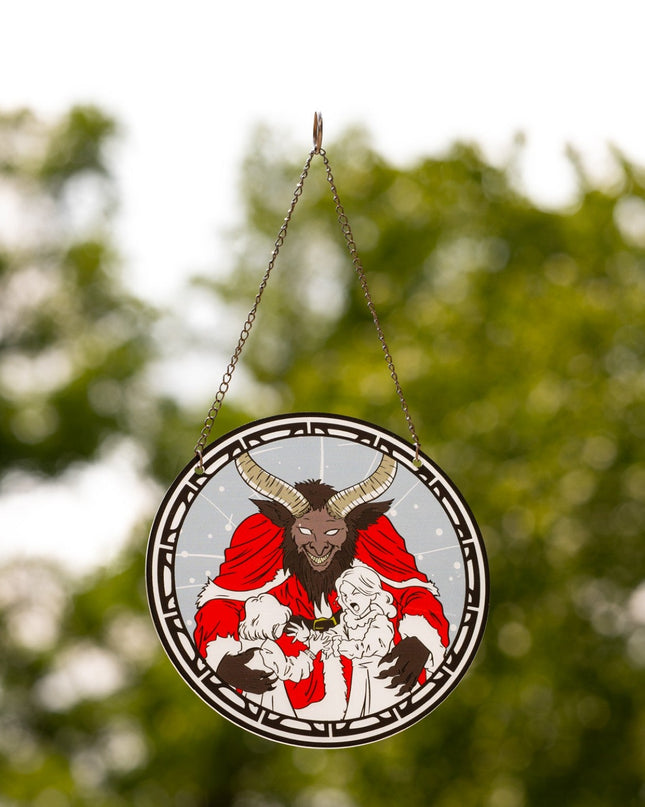 Décoration Krampus Attrape-soleil de 15 cm pour la maison