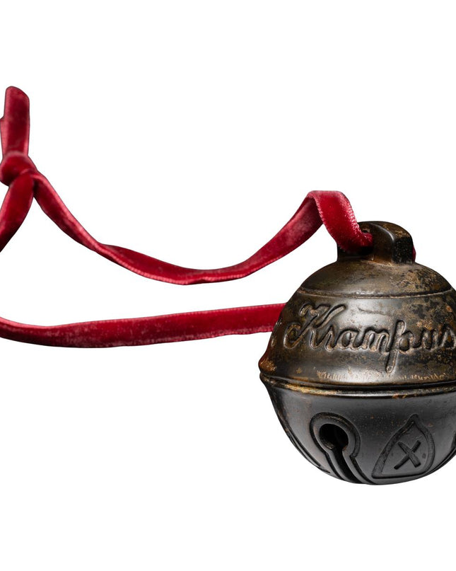 Décoration de Noël Krampus avec clochette qui sonne