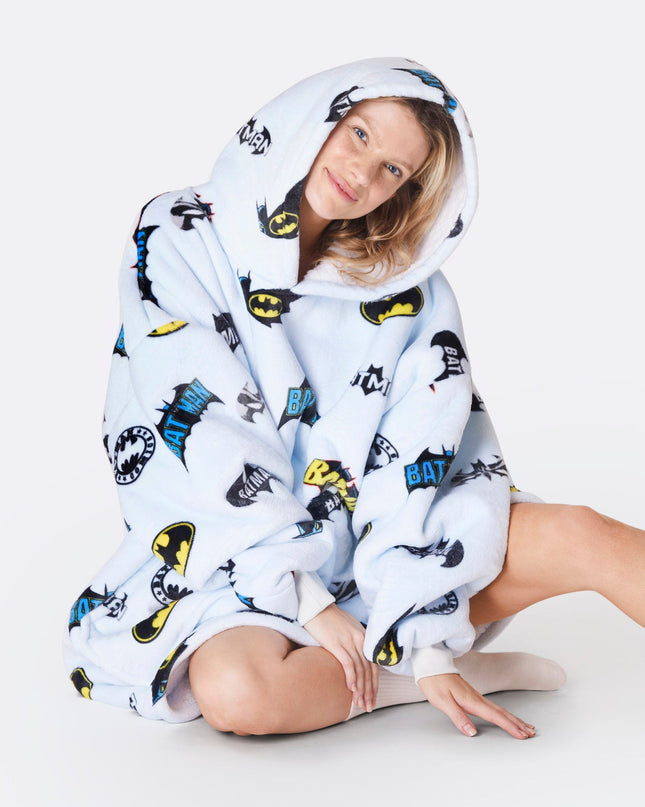 HappyHoodie Bleu clair Édition Batman pour adultes