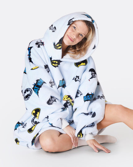 HappyHoodie Bleu clair Édition Batman pour adultes