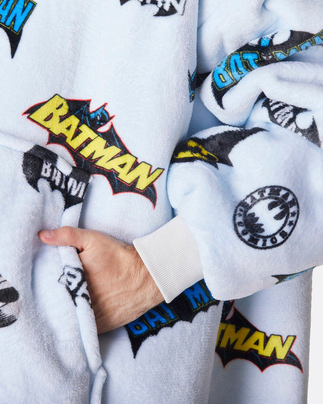 HappyHoodie Bleu clair Édition Batman pour adultes