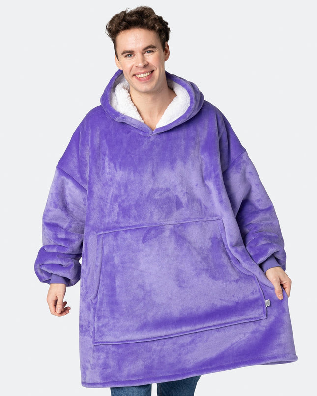 Lilla HappyHoodie - Vêtements d'intérieur élégants pour hommes et femmes