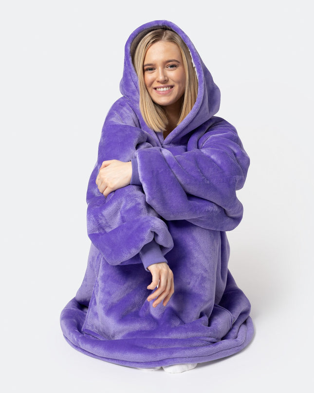 Lilla HappyHoodie - Vêtements d'intérieur élégants pour hommes et femmes