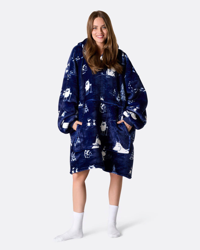 Sweat à capuche HappyHoodie Moomin Édition Noël pour hommes et femmes