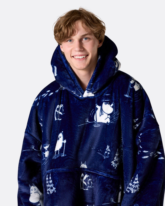 Sweat à capuche HappyHoodie Moomin Édition Noël pour hommes et femmes