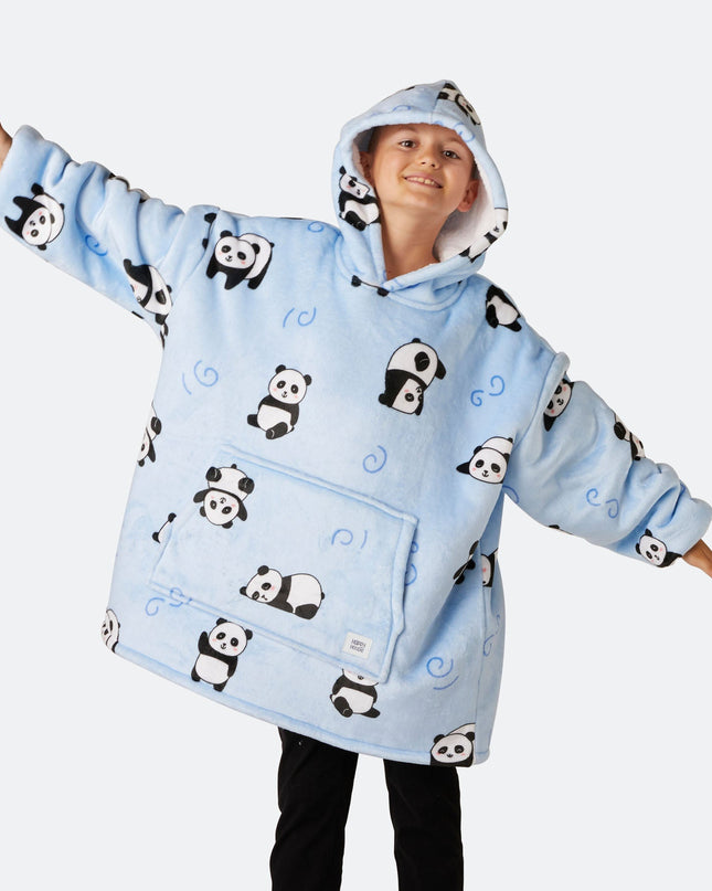 Sweat à capuche Panda HappyHoodie pour enfants