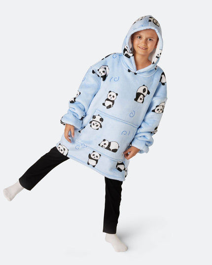 Vêtements d'intérieur à capuche Panda HappyHoodie pour enfants
