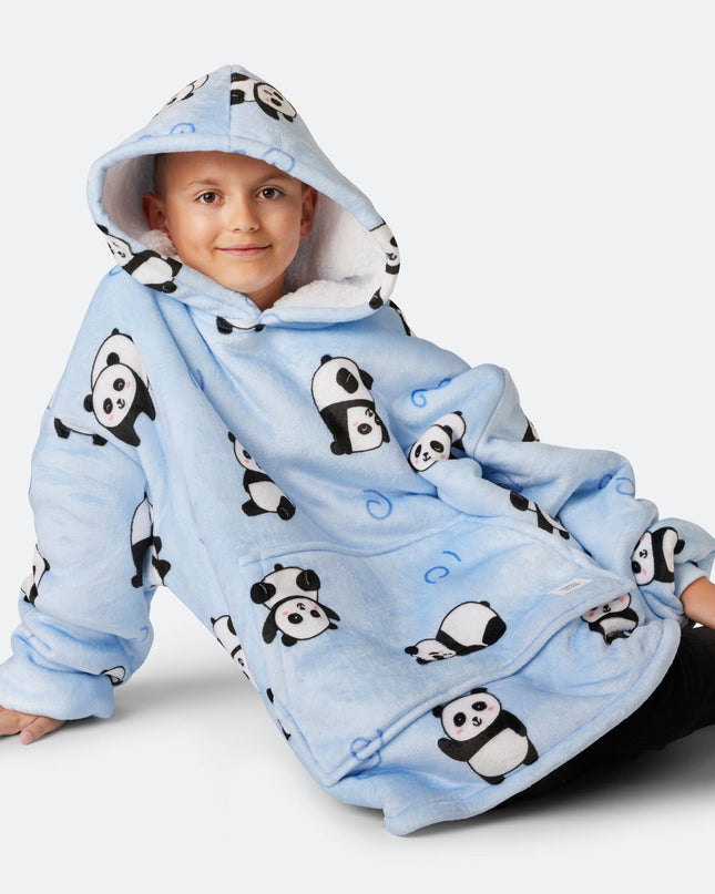 Sweat à capuche Panda HappyHoodie pour enfants