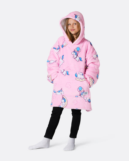 Sweat à capuche licorne HappyHoodie pour enfants, pour se détendre confortablement