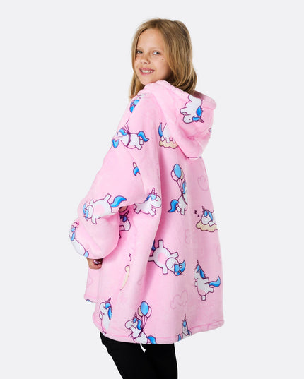 Sweat à capuche licorne pour enfants
