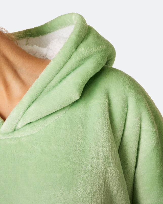 Sweat à capuche HappyHoodie vert clair
