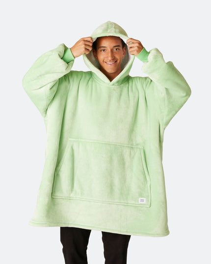 Sweat à capuche HappyHoodie vert clair