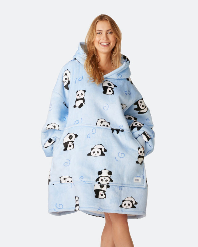 Sweat à capuche HappyHoodie Panda pour adultes - Mignon et confortable