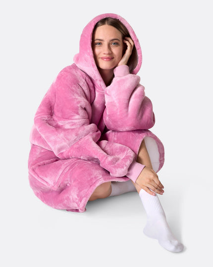 Sweat à capuche rose HappyHoodie pour Pâques, pour hommes et femmes