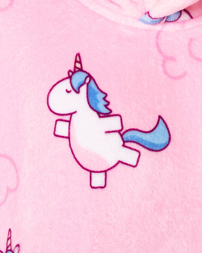Sweat à capuche licorne