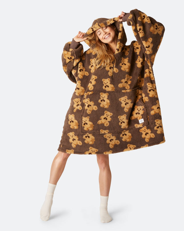 Sweat à capuche Dark Teddy HappyHoodie