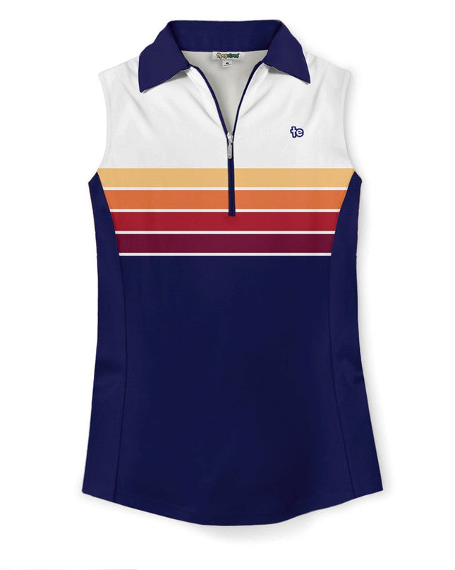 Women's Slice of Sunset Golf Polo