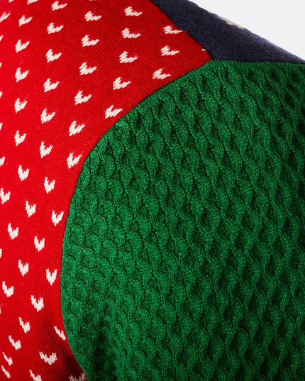 Pull de Noël rétro pour homme