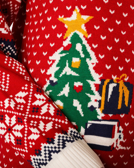 Pull de Noël rétro pour homme