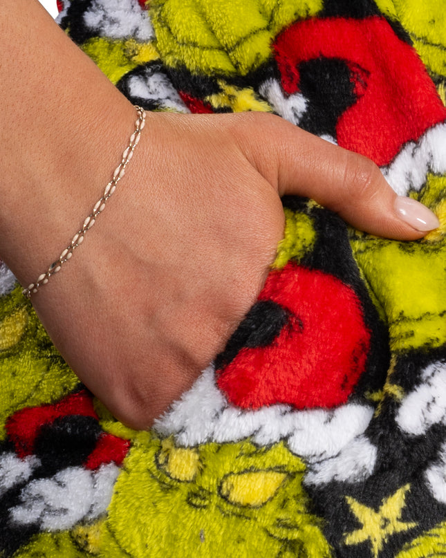 Pantalon de détente de Noël Grinch avec bonnet de Père Noël intégré