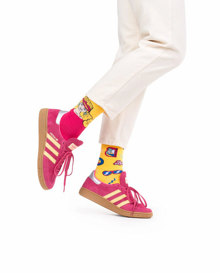 Chaussettes Many Mornings - Style Barbie années 90 | Mots-clés : Chaussettes de Noël