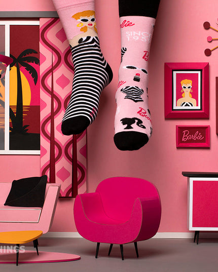 Chaussettes amusantes Many Mornings Zokni - Barbie 60e anniversaire