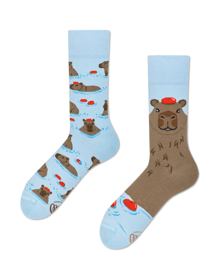 Chaussettes Many Mornings - Capybara