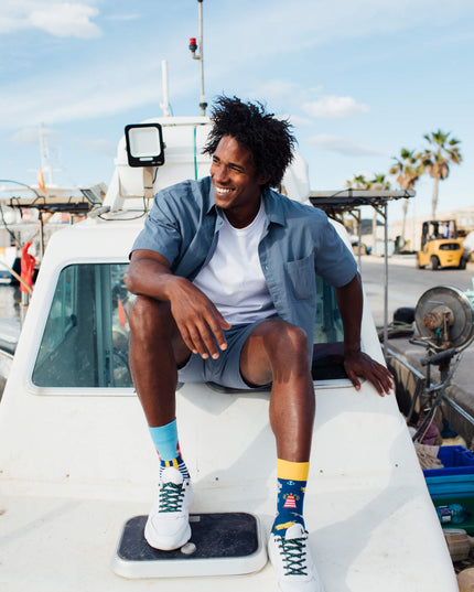 Chaussettes Many Mornings - Le Conte du Pêcheur