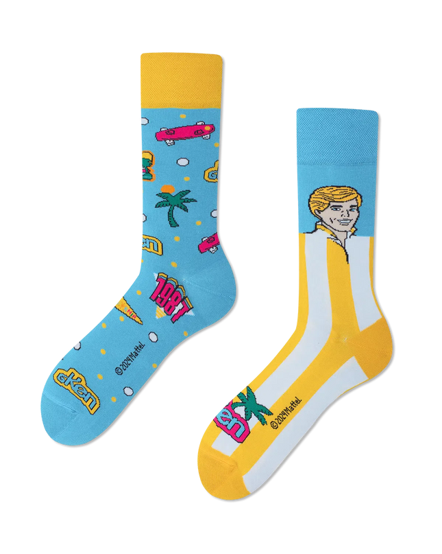 Chaussettes Many Mornings - Style Ken années 90 | Mots-clés : Chaussettes de Noël