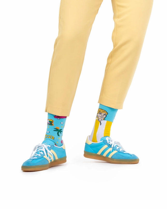 Chaussettes Many Mornings - Style Ken années 90 | Mots-clés : Chaussettes de Noël