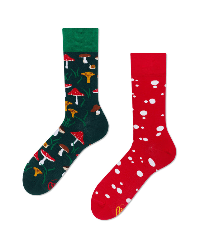 Chaussettes Many Mornings - Découvrez les champignons