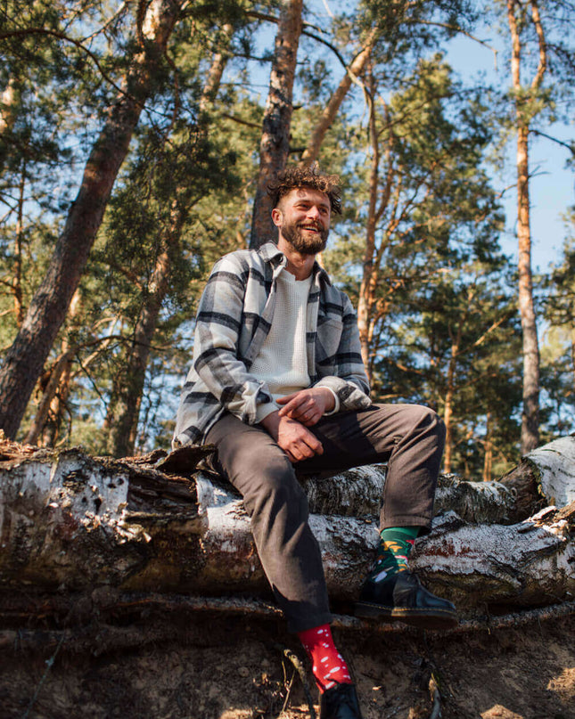 Chaussettes Many Mornings - Découvrez les champignons