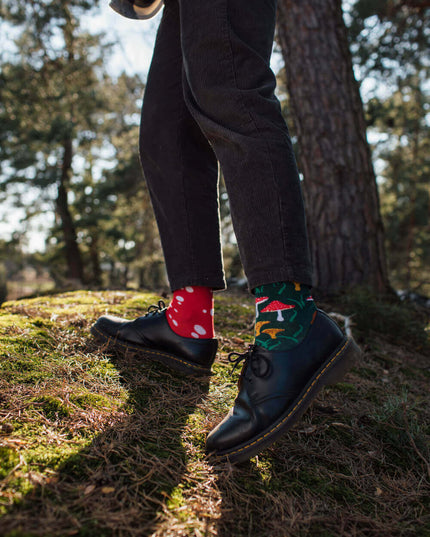 Chaussettes Many Mornings - Découvrez les champignons